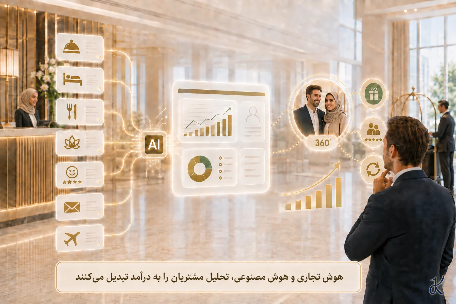 نقش هوش تجاری و هوش مصنوعی