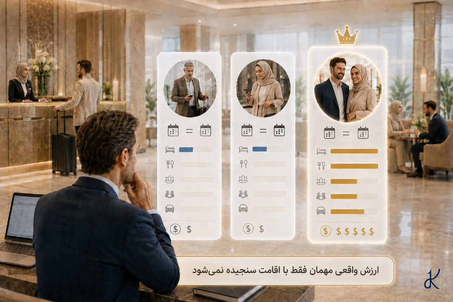 اهمیت مشتریان ارزشمند هتل