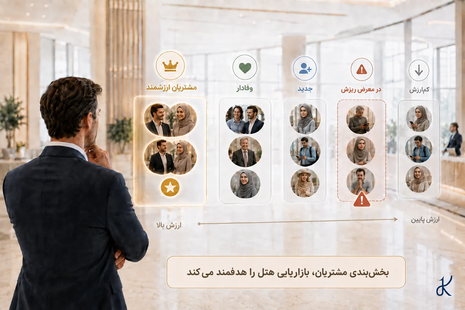شناسایی مشتریان با تحلیل RFM