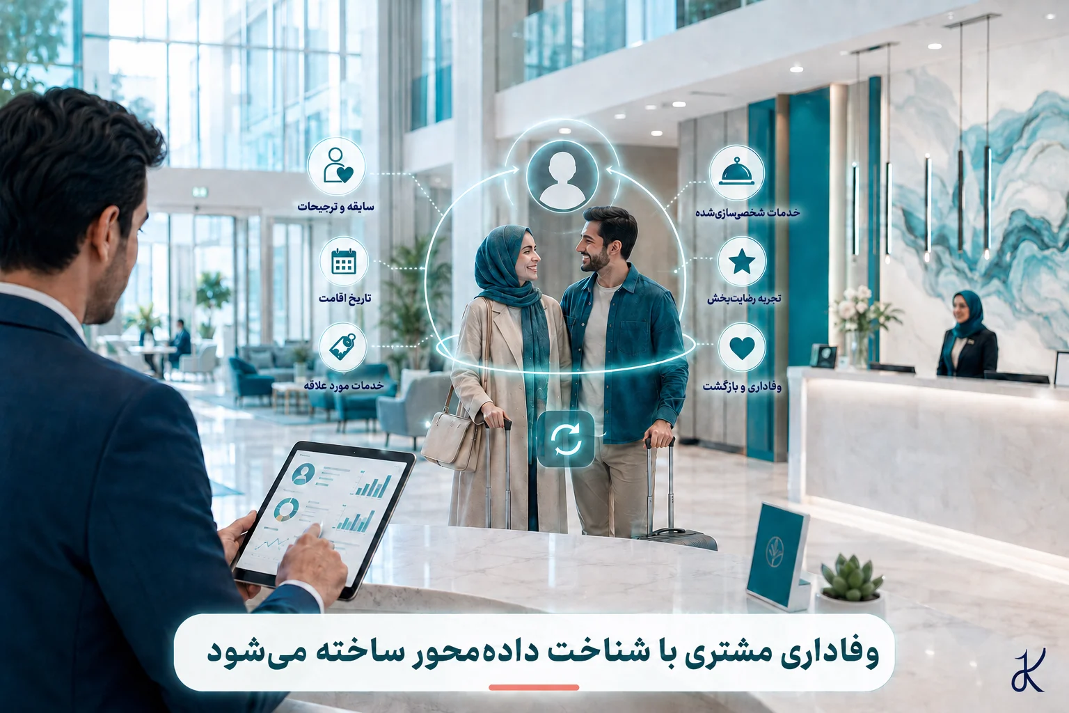 چگونه وفاداری مشتریان هتل را افزایش دهیم؟ راهکارهای دادهمحور با هوش تجاری و هوش مصنوعی