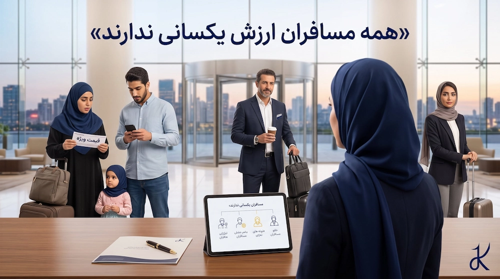 همه مسافران ارزش یکسانی ندارند