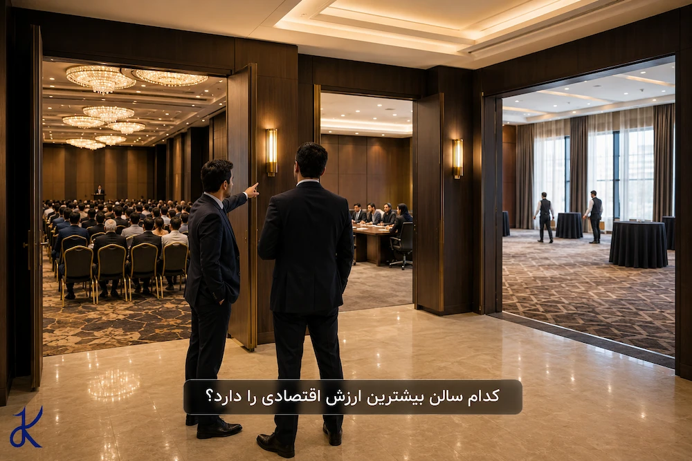 کدام سالن بیشترین ارزش اقتصادی را دارد؟
