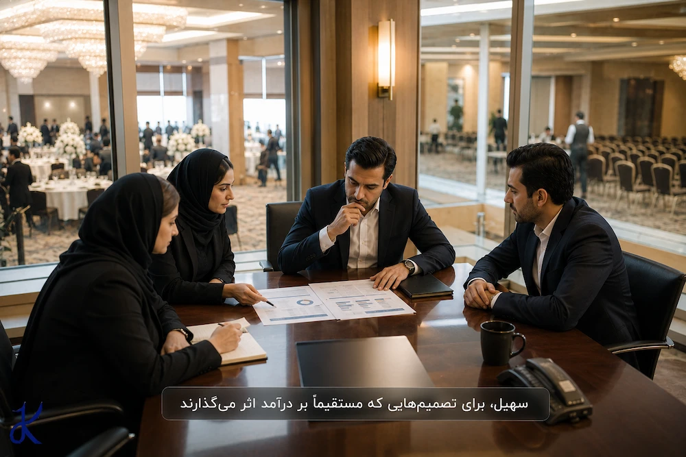 سهیل، برای تصمیم‌هایی که مستقیما بر درآمد اثر می‌گذارند