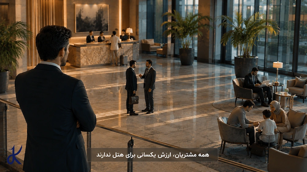 همه مشتریان ارزش یکسانی برای هتل ندارند
